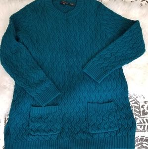 JeannePierre long sweater with pockets
